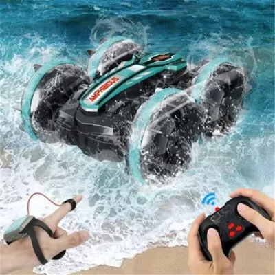 Netjett 2.4ghz Amazefun Amphibious Remote Control Car With Gesture Sensor 4wd Remote Control Boat