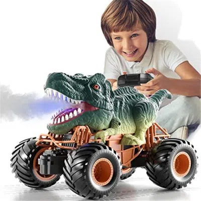 Netjett 2.4ghz Bennol Remote Control Dinosaur Car For Boys With Radio Control