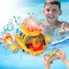 Netjett 2.4ghz Remote Control Boat With Radio Control Spray Gasboat & Light Up