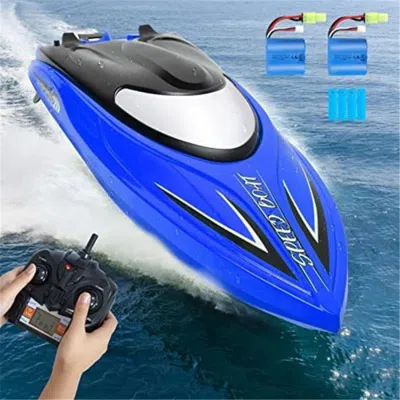Netjett 25 Kmph Zyerch Radio Control Boat With Remote Control For Pools & Lakes