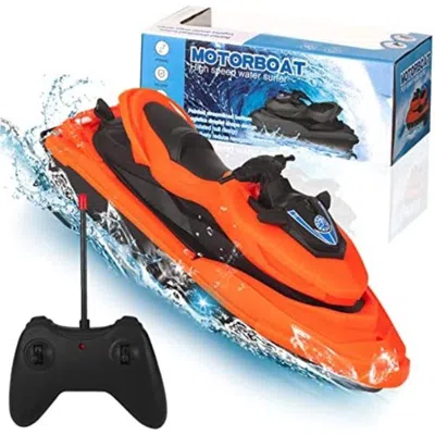 Netjett Trumkifier Remote Control Boats For Pool & Lake Orange
