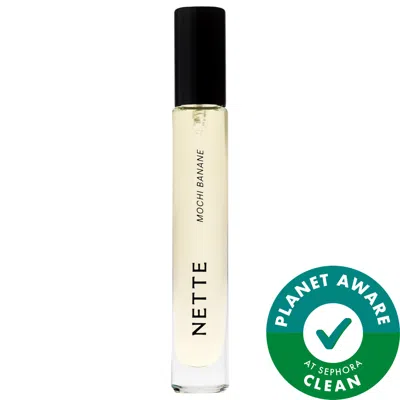 Nette Mochi Banane Eau De Parfum Travel Spray With Banana 0.33 Oz/10 ml Eau De Parfum Spray In Transparent