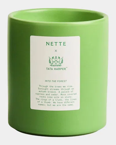 Nette Tata Harper Into The Forest Scented Candle In Green