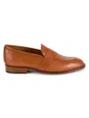 Nettleton Men's Leather Split Toe Loafers In Tan