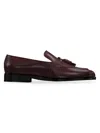Nettleton Men's Rick Leather Tassel Loafers In Burgundy
