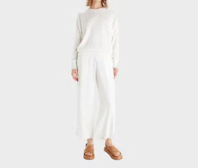 Neu Nomads Tahoe Crew Neck Sweater In Ivory