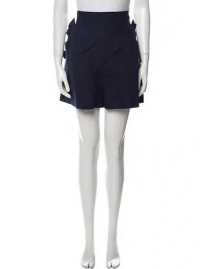 Pre-owned Neubyrne Mini Shorts In Blue