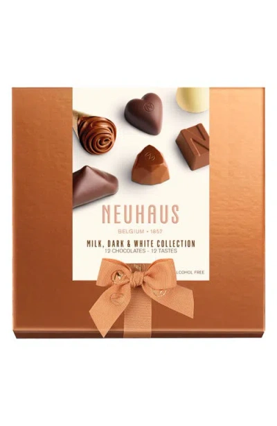 Neuhaus 12-piece Milk, Dark & White Chocolate Collection