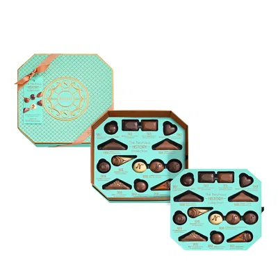 Neuhaus 28 Piece Chocolates History Collection Box In Green