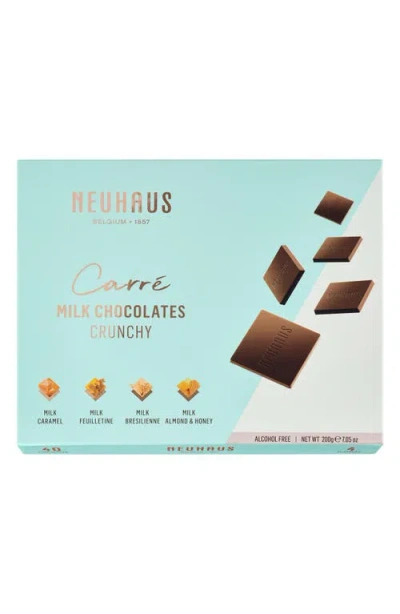 Neuhaus Carré 40-piece Crunchy Milk Chocolate Assortment In Blue