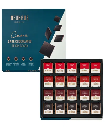 Neuhaus Carre Origin Assorted Dark Chocolate Box, 40-pc. In Multi