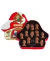 Neuhaus Chocolate Smurfs Mushroom House Tin Milk Chocolates, 24 Piece In No Color
