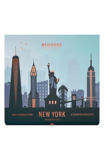 Neuhaus New York Souvenir Collection 16-piece Assorted Chocolates In Blue
