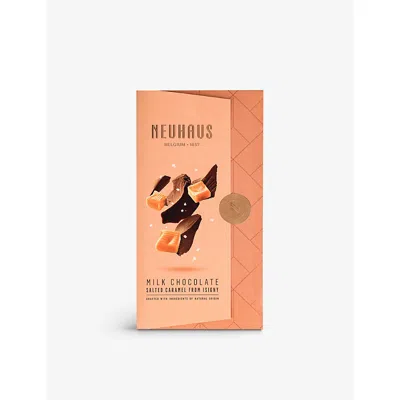 Neuhaus Womens Milk Chocolate And Caramel Bar 100g In Gray