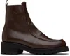 Neute Brown Fernanda Boots In Brown