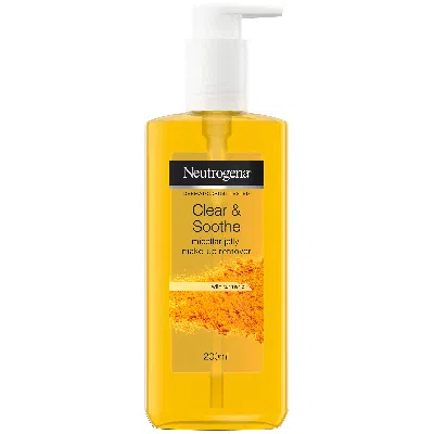 Neutrogena® Clear And Soothe Jelly Micellar Makeup Remover 200ml In Gold