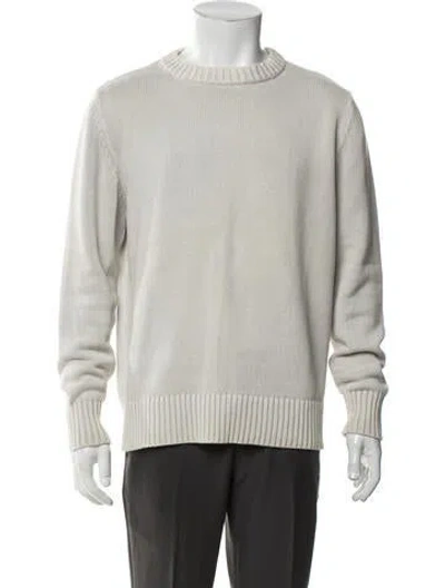 Pre-owned Neuw Crew Neck Long Sleeve Pullover In Neutrals
