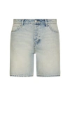 Neuw Lou Dust Shorts In Blue