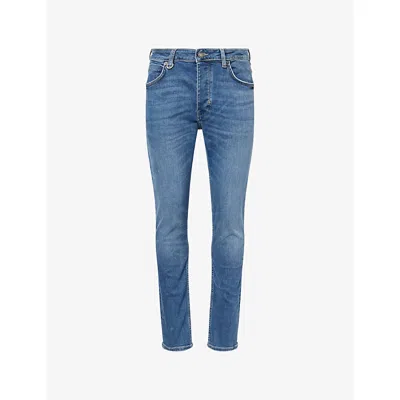 Neuw Mens Destination Lou Slim-leg Stretch-denim Jeans In Blue