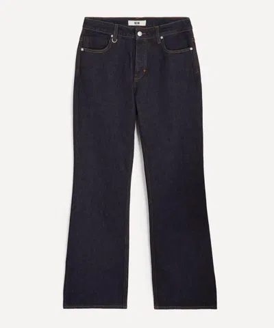Neuw Mens Julian Flare Jeans In Crudo