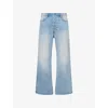 Neuw Mens Kurt Baggy-fit Denim Jeans Light Indigo In Blue
