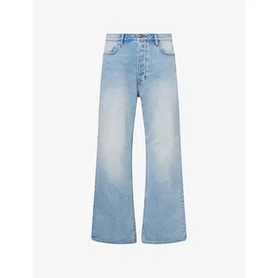 Neuw Mens Kurt Baggy-fit Denim Jeans Light Indigo In Blue