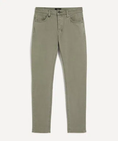 Neuw Mens Lou Slim Twill Light Pine Jeans