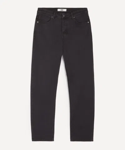 Neuw Mens Lou Straight Jeans In Nero