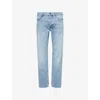 Neuw Mens  Lou Straight-leg Fazer Denim Jeans
