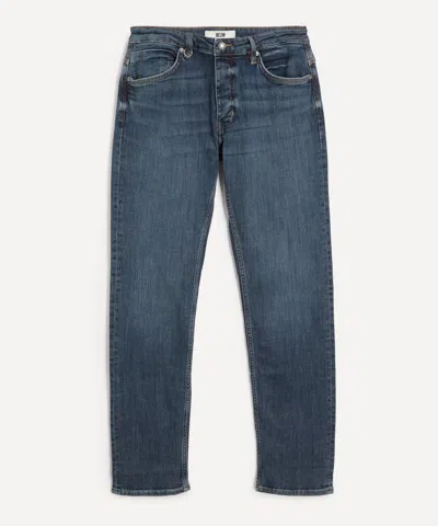 Neuw Mens Lou Straight Revery Jeans In Blue
