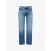 Neuw Mens  Ray Straight-leg Denim Jeans In Blue