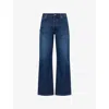 Neuw Mens Vintage Indigo Julian Flare Archer Denim Jeans In Blue
