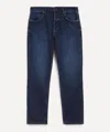 Neuw Mens Ray Straight Jeans In Hunter Mid Indigo