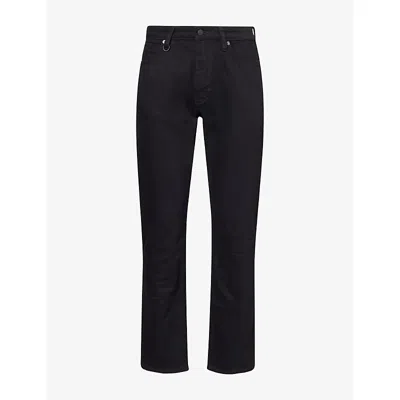 Neuw Mens Ray Straight-leg Denim Jeans Stay Black