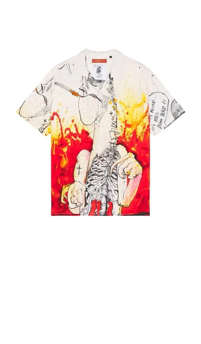 Neuw Steadman Art Shirt In 화이트