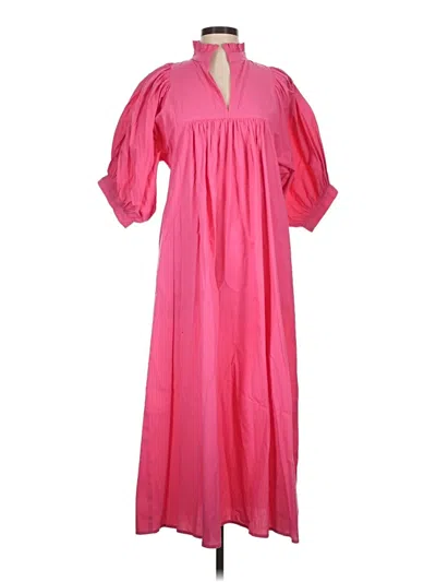 Pre-owned Never A Wallflower Casual Dress In Pink
