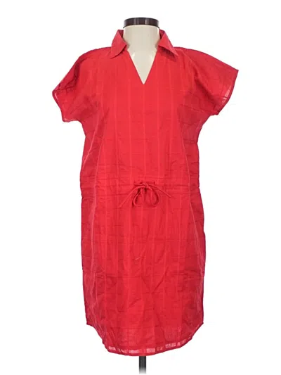 Pre-owned Never A Wallflower Casual Dress In Red
