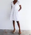 Never A Wallflower Coco Short Dress In India Medallion In Multi