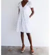 Never A Wallflower Coco Short Dress In White