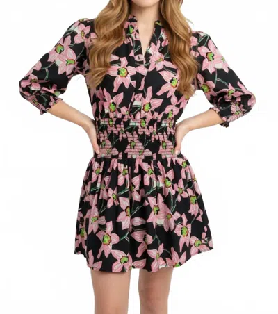 Never A Wallflower Cynthia Mini Dress In Orchid Pink In Multi