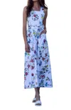 Never A Wallflower Malia Midi Dress In Floral In Multi
