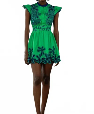 Never A Wallflower Palermo Short Dress In Green