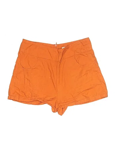 Pre-owned Never A Wallflower Shorts In Orange