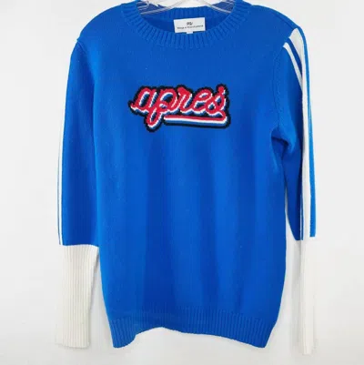 Never A Wallflower Women's Apres Crew Sweater In Granada Sky In Blue