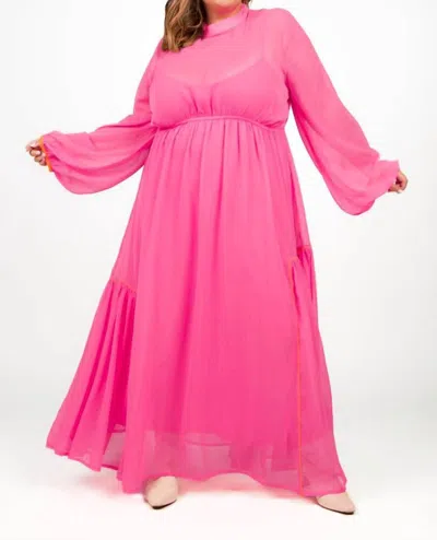 Never Fully Dressed Alesha Dress In Hot Pink