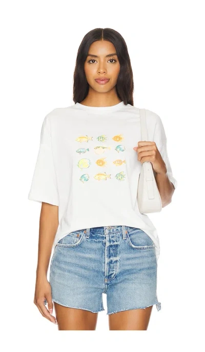 Never Fully Dressed In Atlantis Tee In White