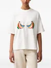 Never Fully Dressed Banana-print T-shirt In Multi