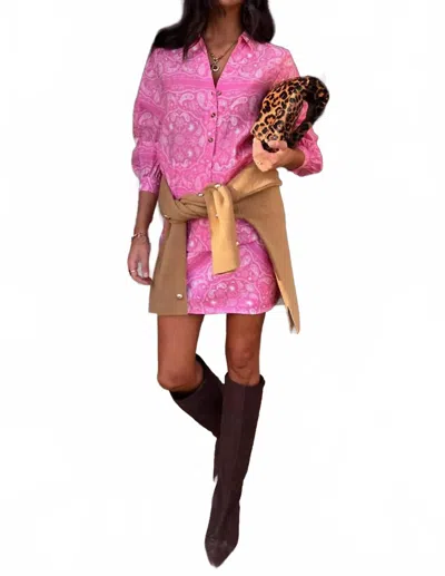 Never Fully Dressed Bandana Miley Shirt In Pink