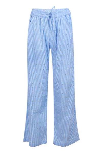 Never Fully Dressed Blue Stripe Elissa Trouser