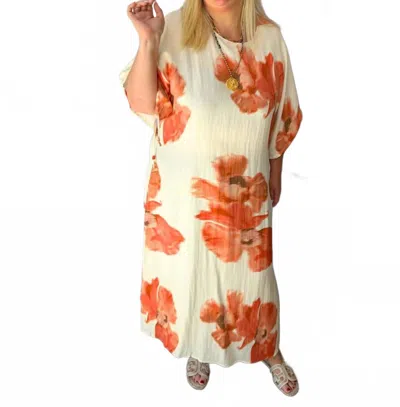 Never Fully Dressed Blurred Simmi Dress In Floral In Multi